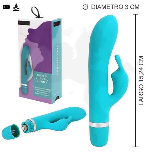 Estimulador de punto g y de clitoris con 2 motores